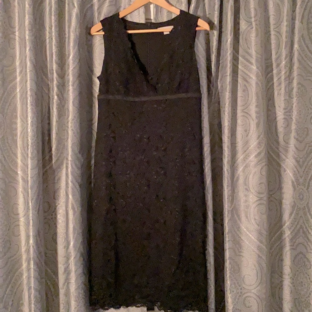 Black cocktail dress